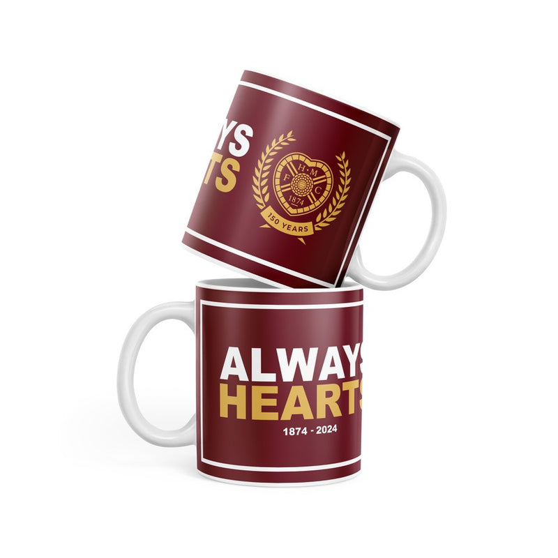 150th Always Hearts Mug