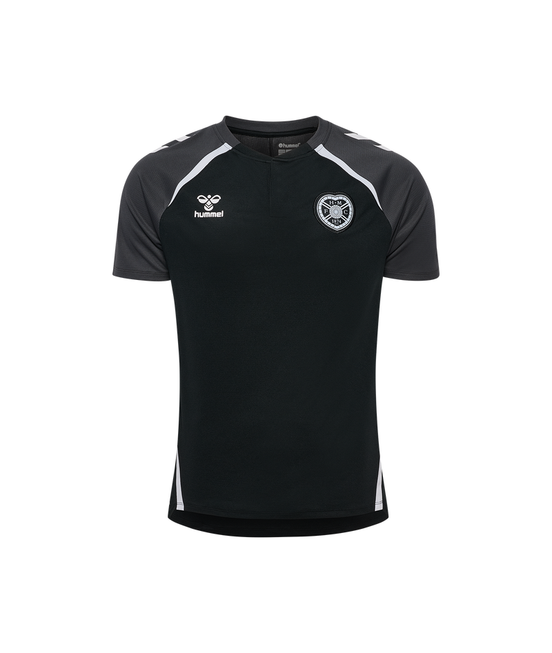 25/26 hmlLEAD 2.0 POLO ADULT - BLACK/ASPHALT (Training)