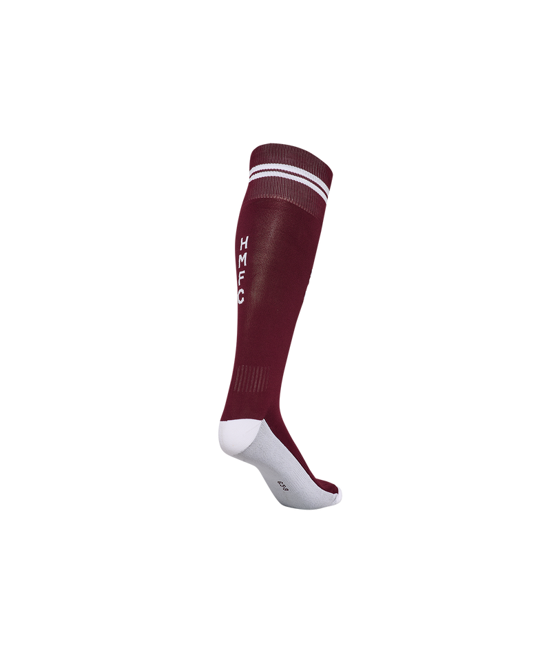25/26 HOME SOCK - ADULT - MAROON/WHITE