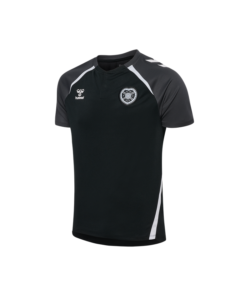 25/26 hmlLEAD 2.0 POLO ADULT - BLACK/ASPHALT (Training)