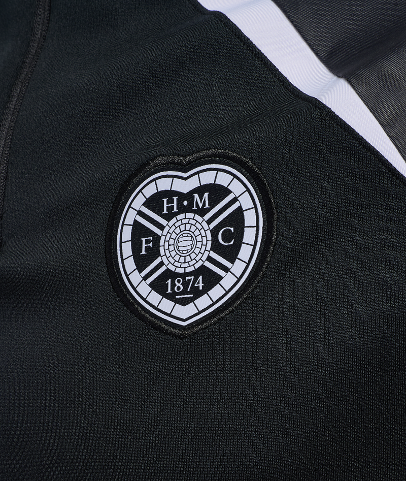 25/26 hmlLEAD 2.0 HALF ZIP ADULT - BLACK/ASPHALT (Training)