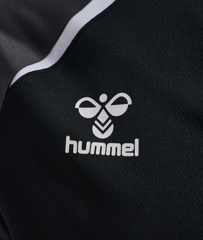 25/26 hmlLEAD 2.0 HALF ZIP ADULT - BLACK/ASPHALT (Training)