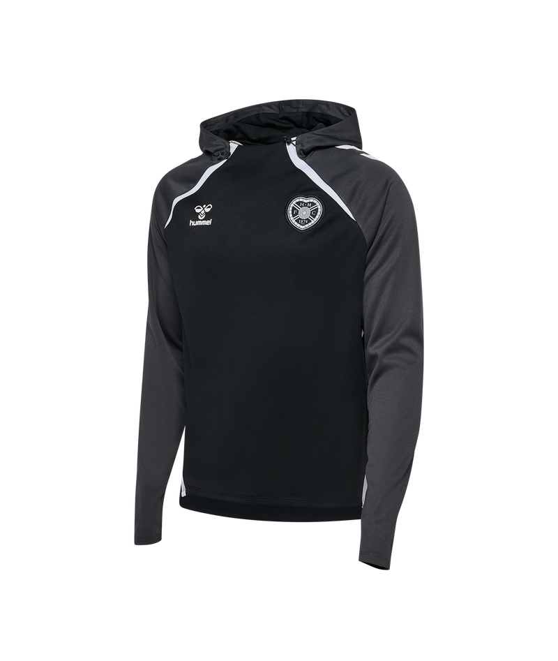 25/26 hmlLEAD 2.0 HOODIE UNISEX - BLACK/ASPHALT (Training)