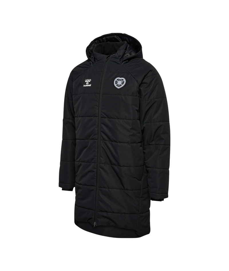 25/26 hmlLEAD 2.0 BENCH JACKET JUNIOR - BLACK (Training)
