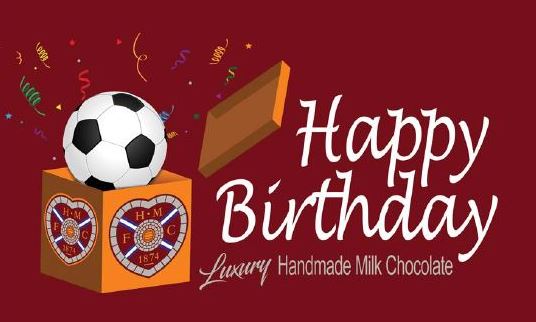 Happy Birthday Chocolate Bar (present/football)