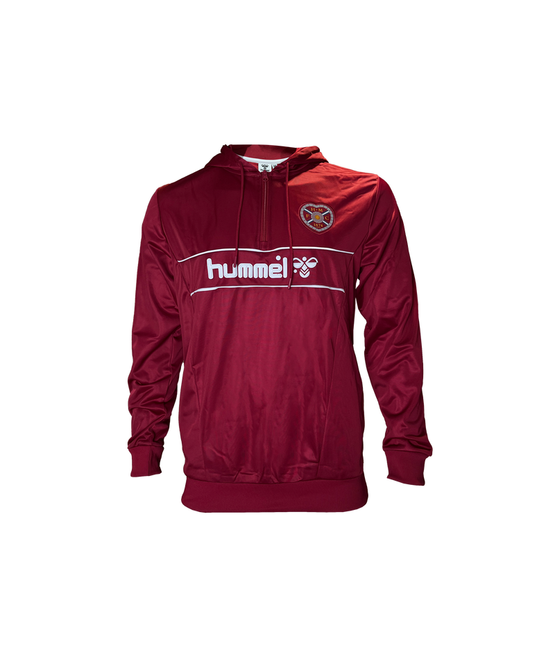 Hummel Retro Quarter Zip Hoodie - Adult