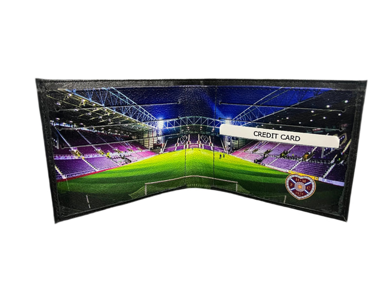 Black Stadium Nappa Wallet