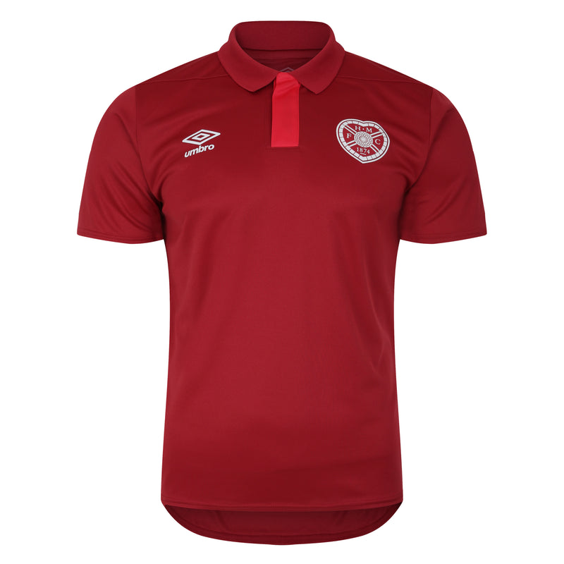 23/24 Poly Polo (Claret/Teaberry)