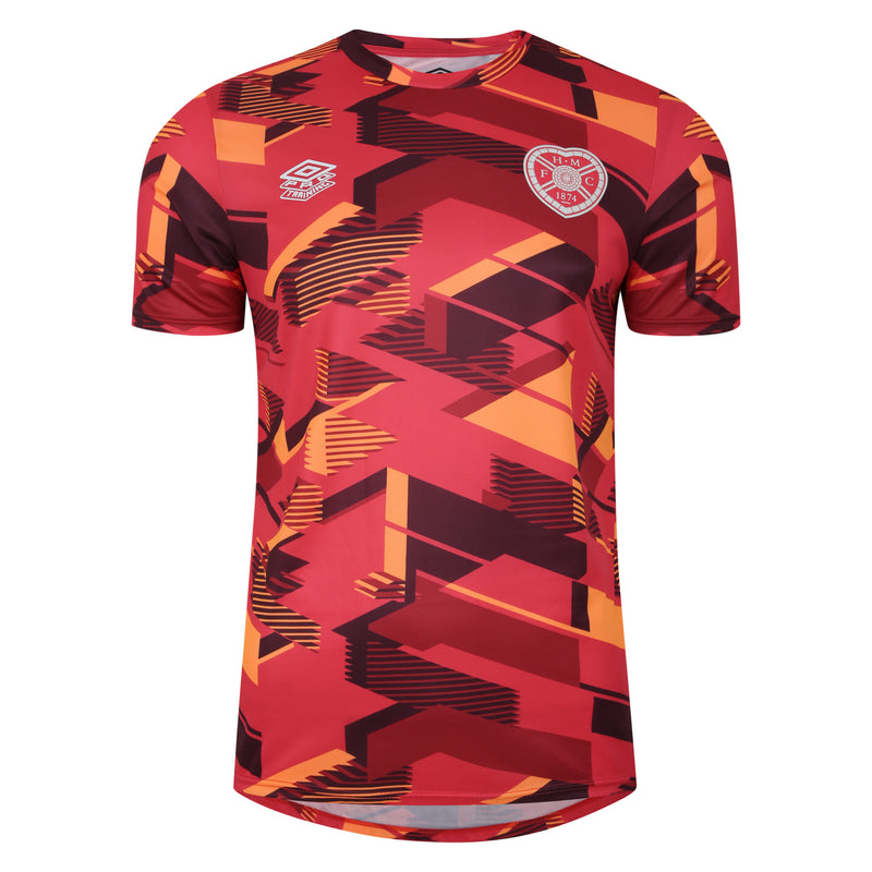 23/24 Warm Up Jersey Youth (Teaberry/Claret/Orange)
