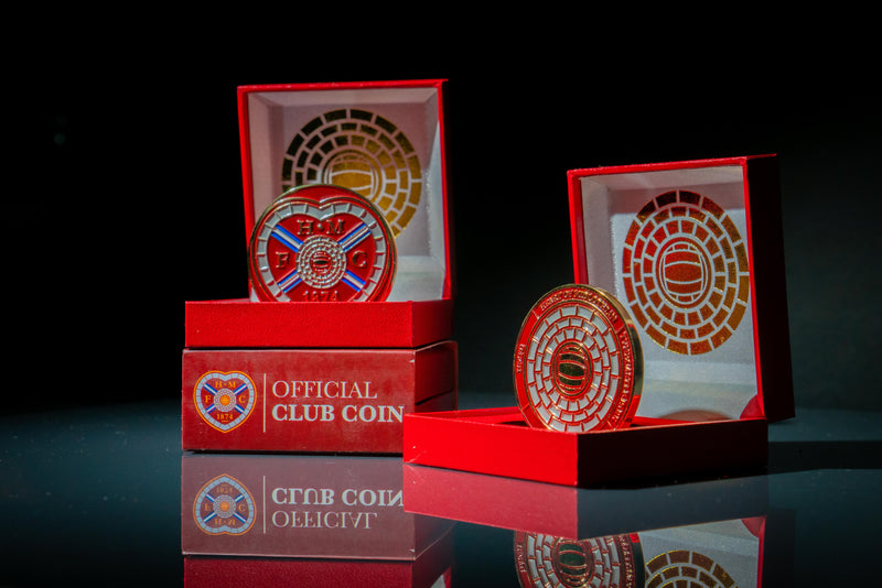Official Heart of Midlothian Coin