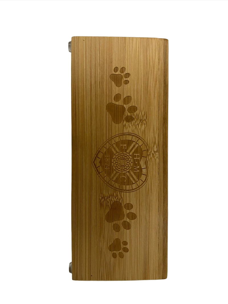 Wooden Dog Bowl