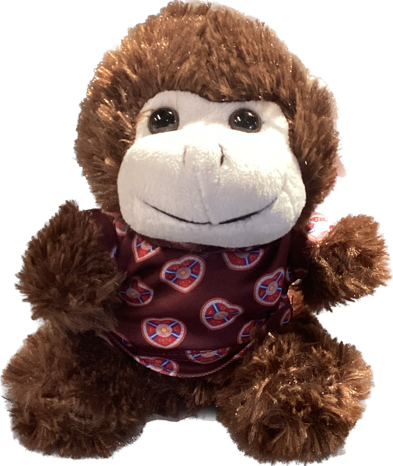 Multi Crest Monkey Soft Toy