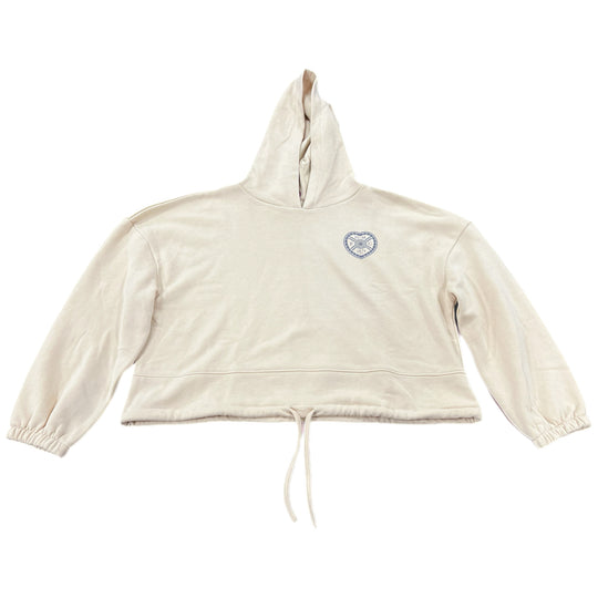 Ladies Dahlia Cropped Hoodie (NUDE)