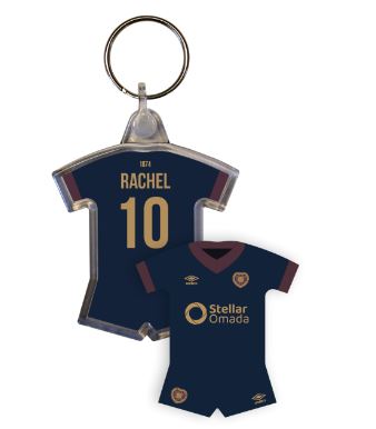 Personalised Sports Shirt Keyring
