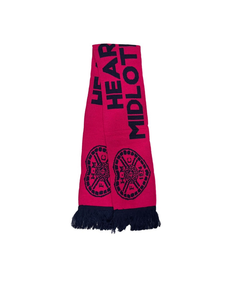 Pink and Navy Scarf