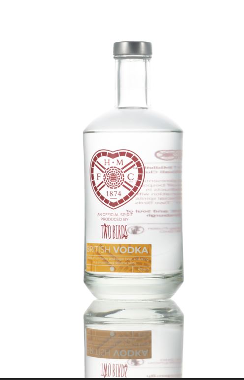 Hearts X Two Birds British Vodka