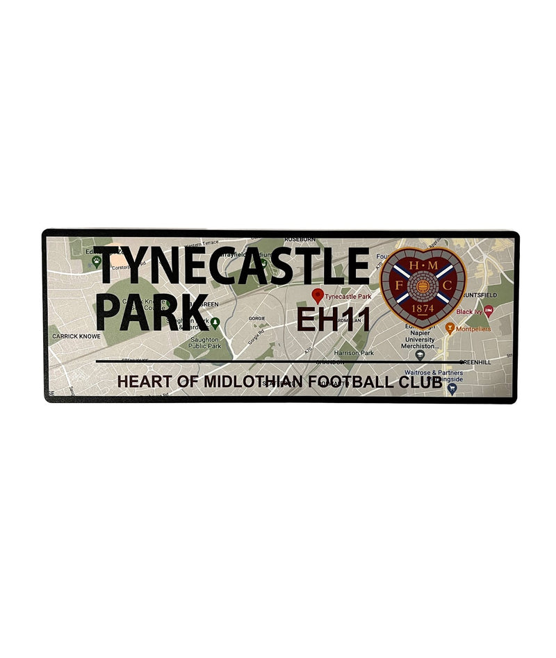 Large Wooden Street Sign