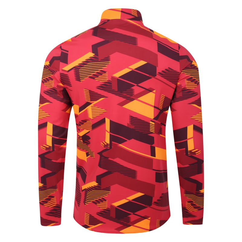 23/24 Warm Up Mid-Layer Youth (Teaberry/Claret/Orange)