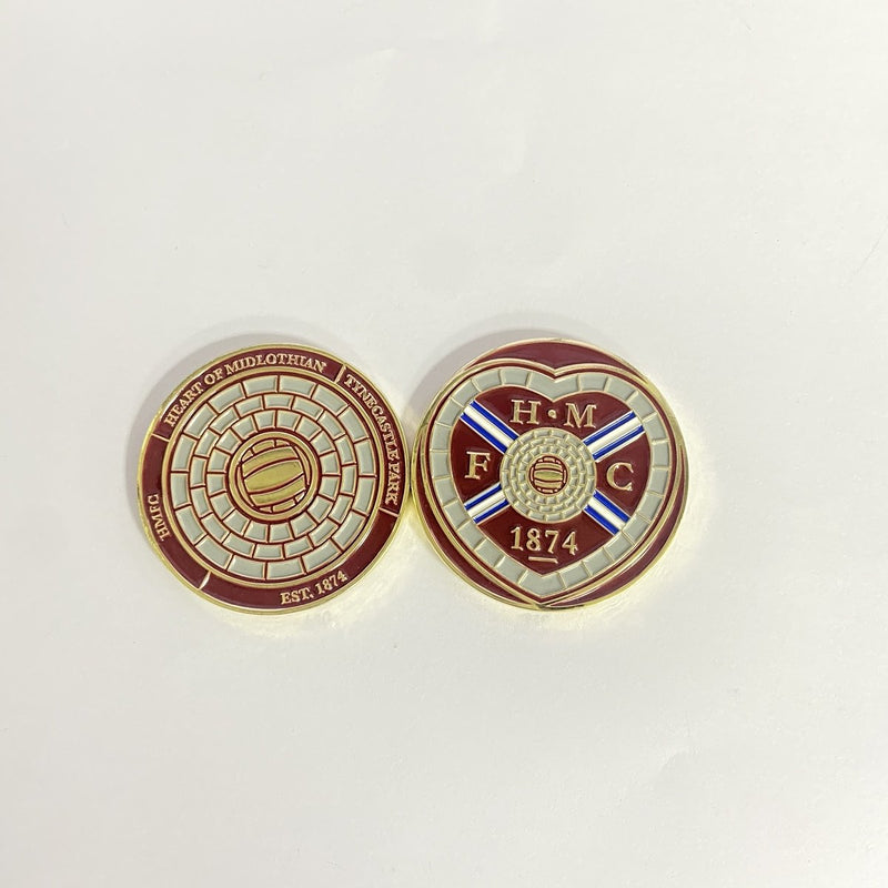 Official Heart of Midlothian Coin