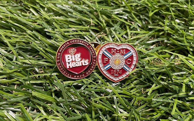 Special edition Big Hearts pin badge