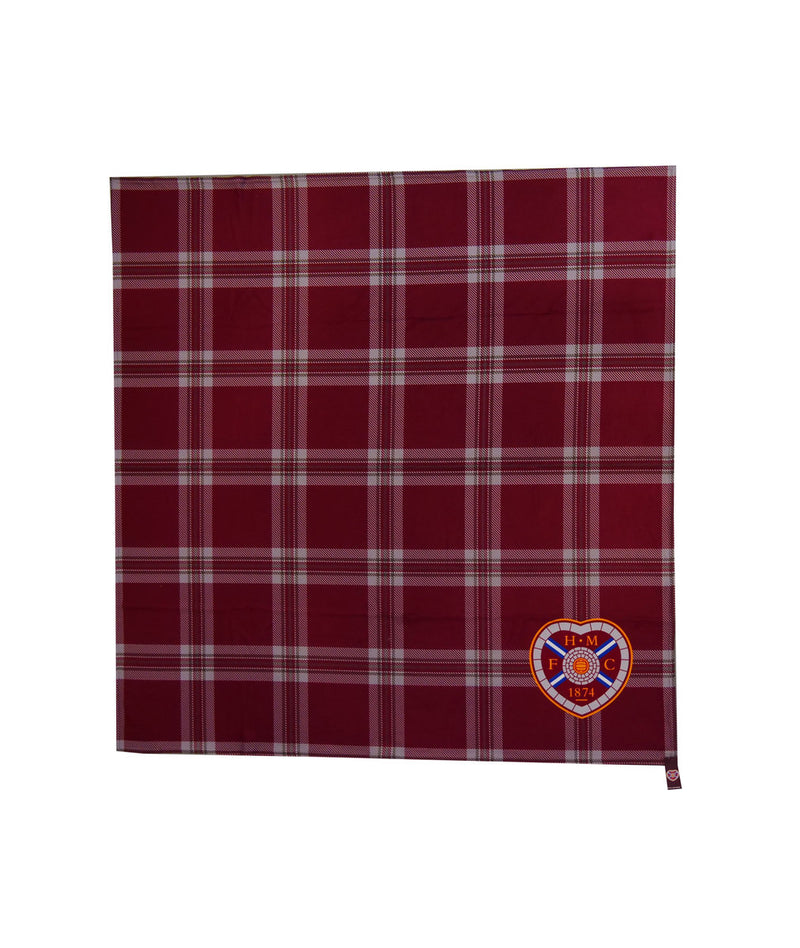 Tynecastle Park Tartan Throw