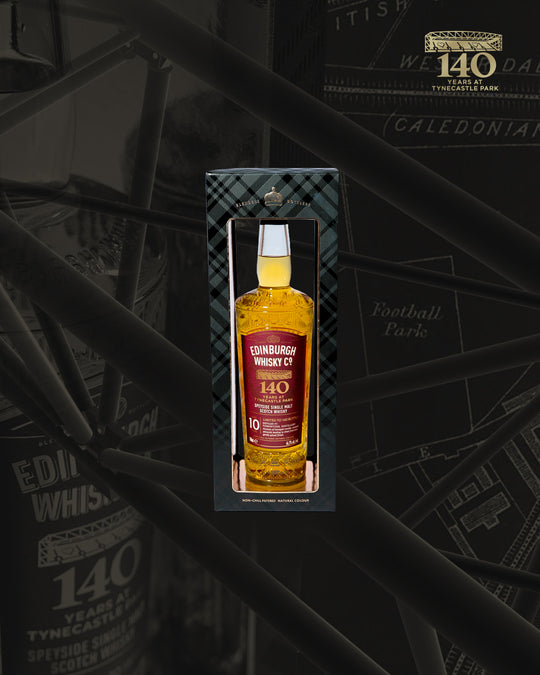 Tynecastle 140th Anniversary Edition - Edinburgh Whisky Tomintoul 10yo: 700ml, 46.3%AB