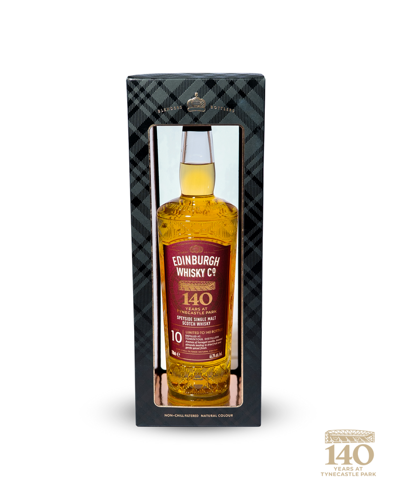 Tynecastle 140th Anniversary Edition - Edinburgh Whisky Tomintoul 10yo: 10cl, 46.3%AB