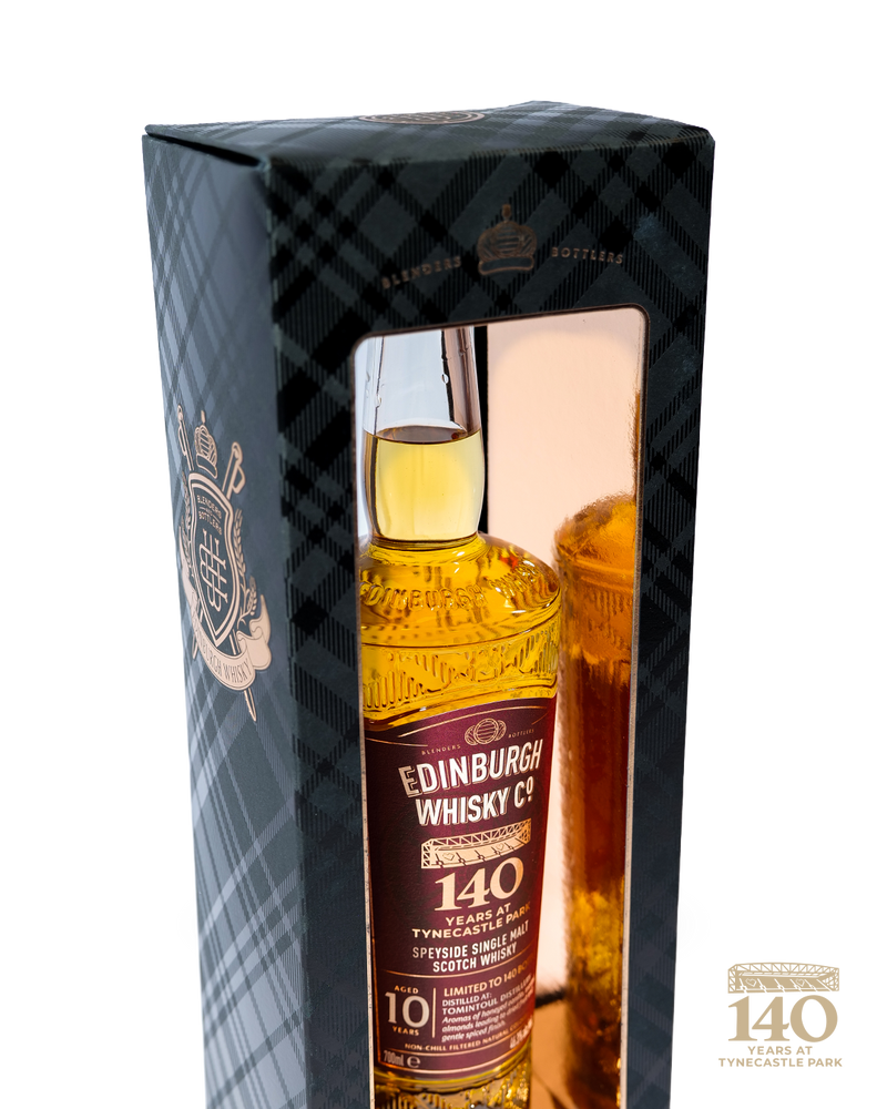 Tynecastle 140th Anniversary Edition - Edinburgh Whisky Tomintoul 10yo: 10cl, 46.3%AB