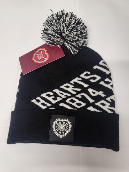 Black 1874 Bobble Hat