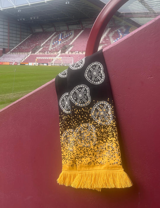 Black/Gold Shadow Scarf