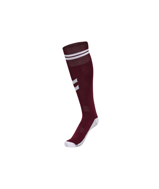 25/26 HOME SOCK - JUNIOR - MAROON/WHITE
