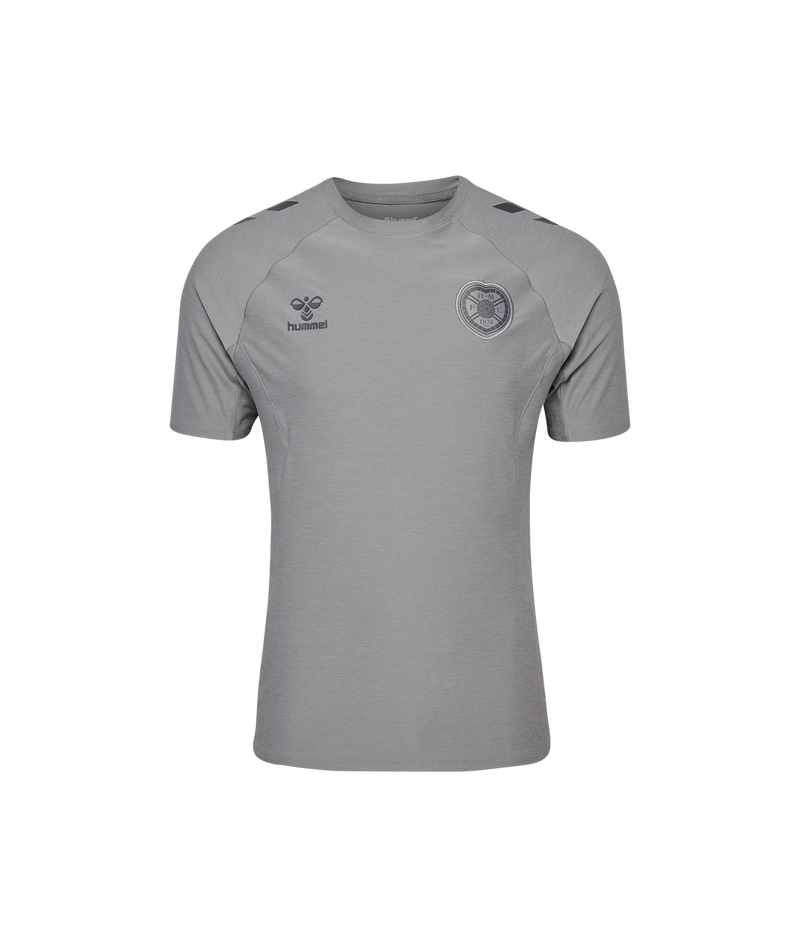 25/26 hmlCIMA 2.0 S/S JERSEY ADULT -ALLOY MELANGE (Travel)