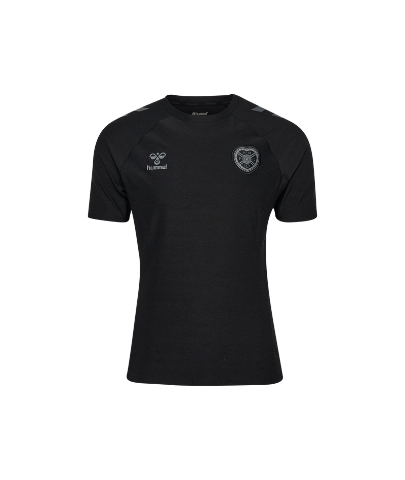 25/26 hmlCIMA 2.0 S/S JERSEY ADULT - BLACK (Travel)