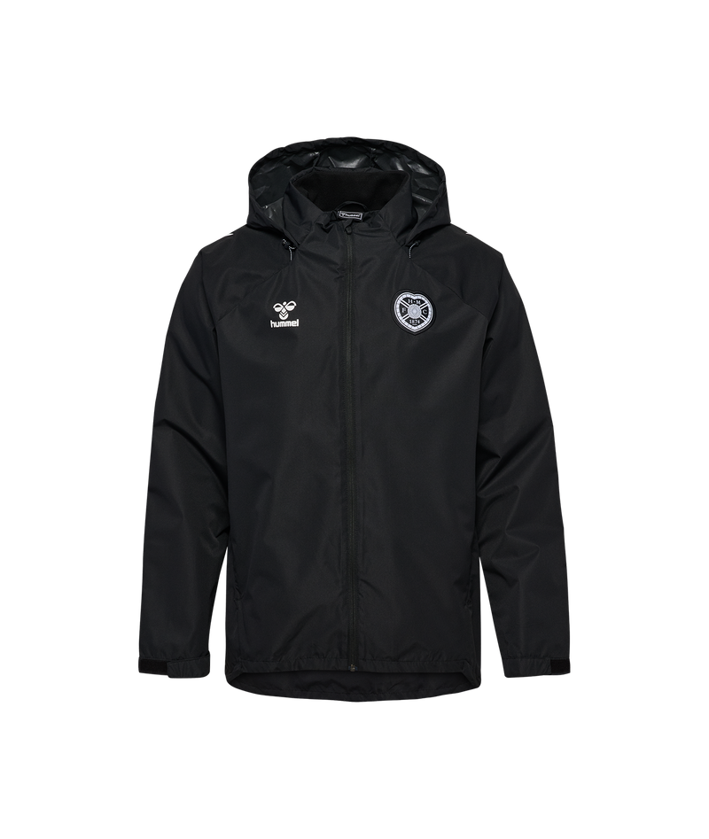 25/26  hmlLEAD 2.0 ALL-WEATHER JACKET JUNIOR - BLACK (Training)