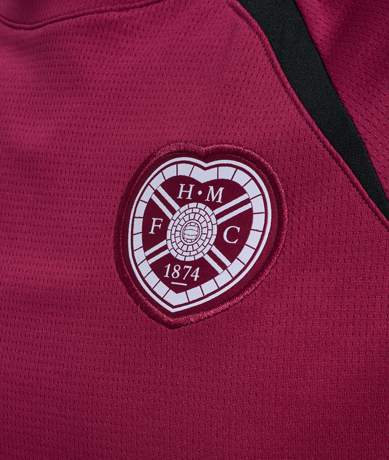 25/26 hmlLEAD 2.0 S/S JERSEY ADULT MAROON/BLACK (Training)