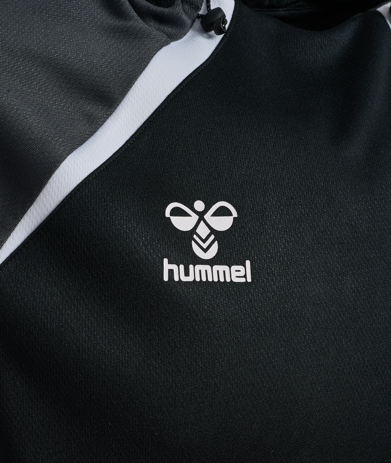 25/26 hmlLEAD 2.0 HOODIE JUNIOR - BLACK/ASPHALT (Training)