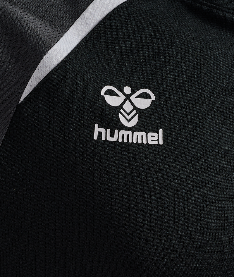 25/26 hmlLEAD 2.0 S/S JERSEY ADULT - BLACK/ASPHALT (Training)