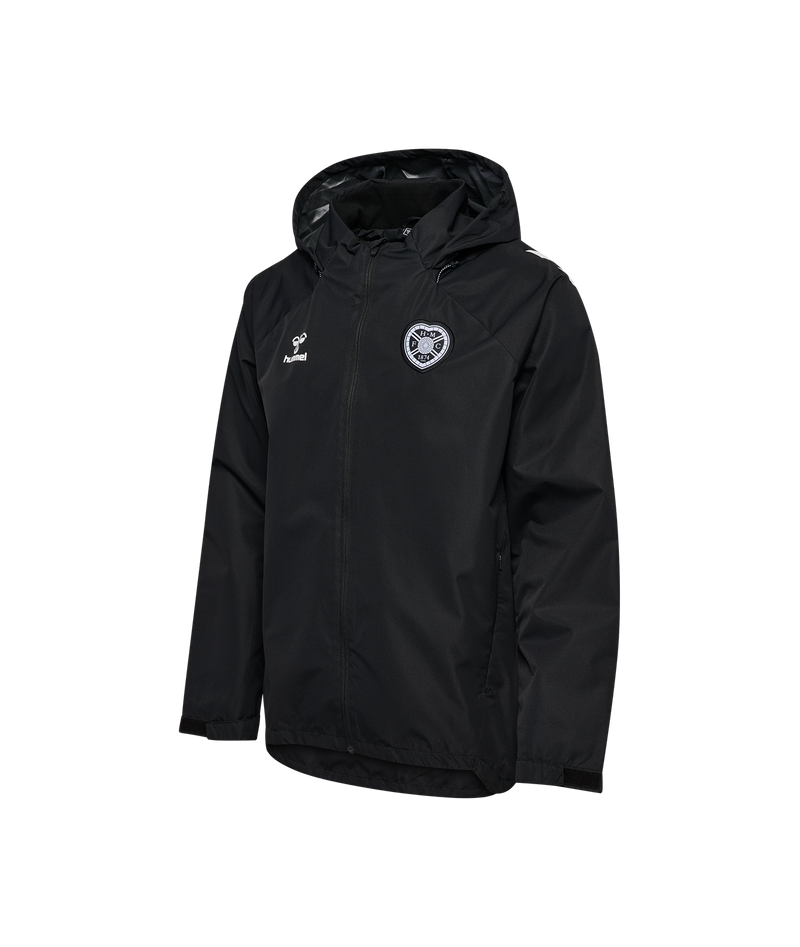25/26  hmlLEAD 2.0 ALL-WEATHER JACKET JUNIOR - BLACK (Training)