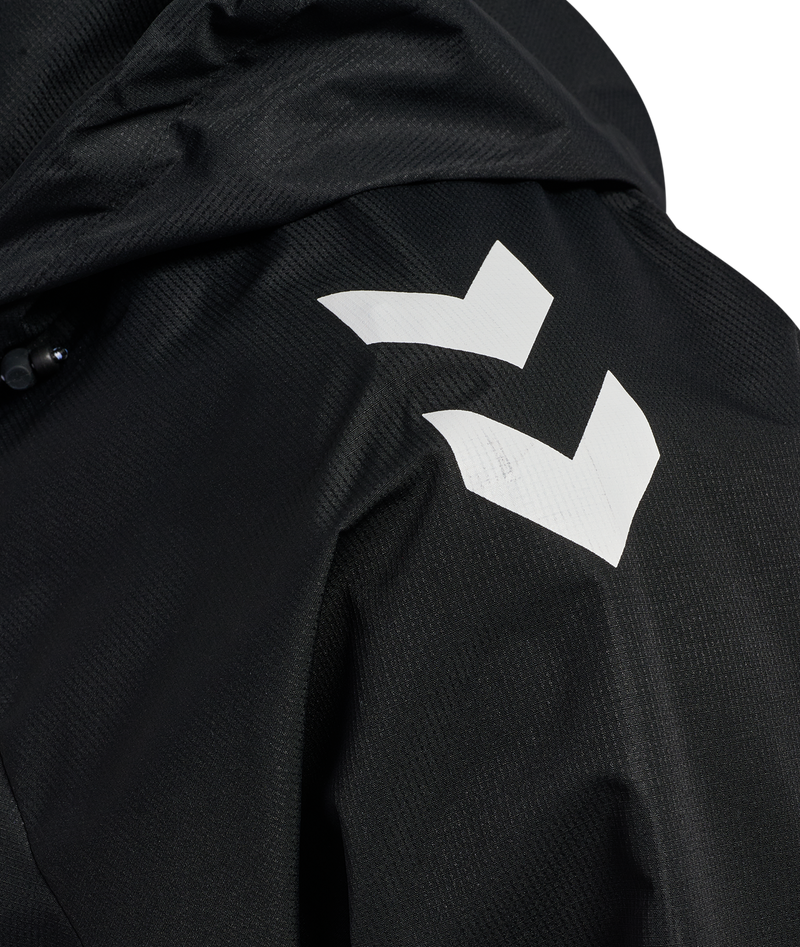 25/26  hmlLEAD 2.0 ALL-WEATHER JACKET JUNIOR - BLACK (Training)