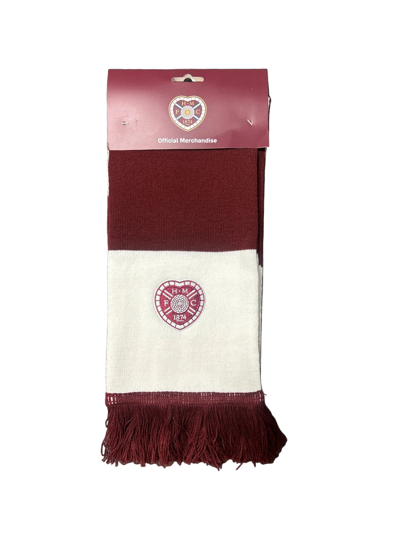 Embroidered Bar Scarf
