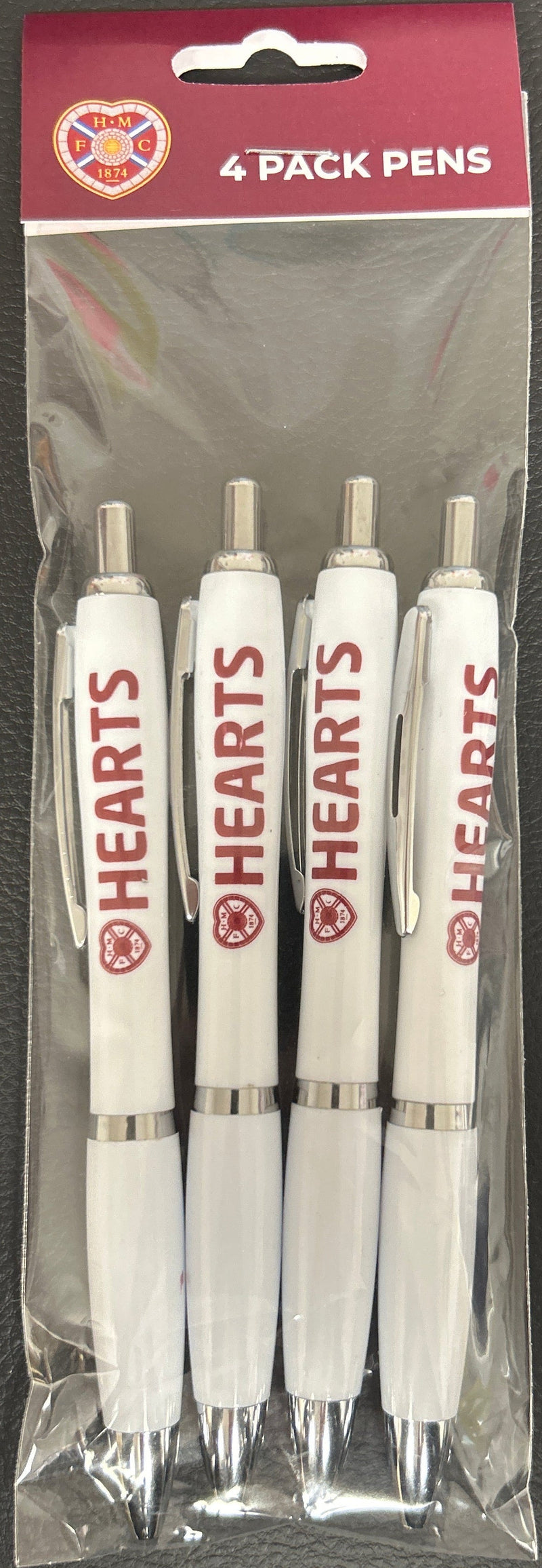 4 pack Hearts Pens
