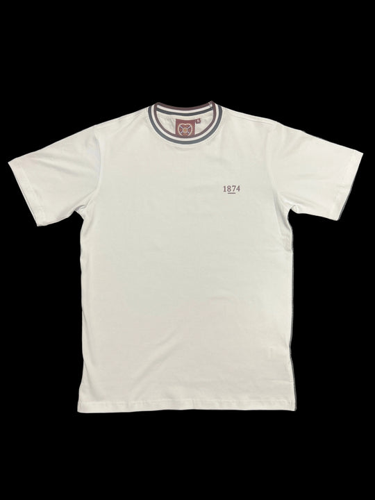 1874 Ringer Tee White