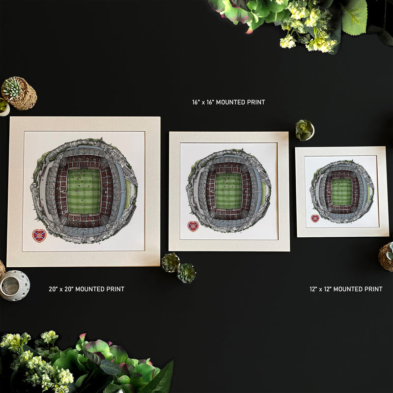 Tynecastle Park Globe by Staves Art (20