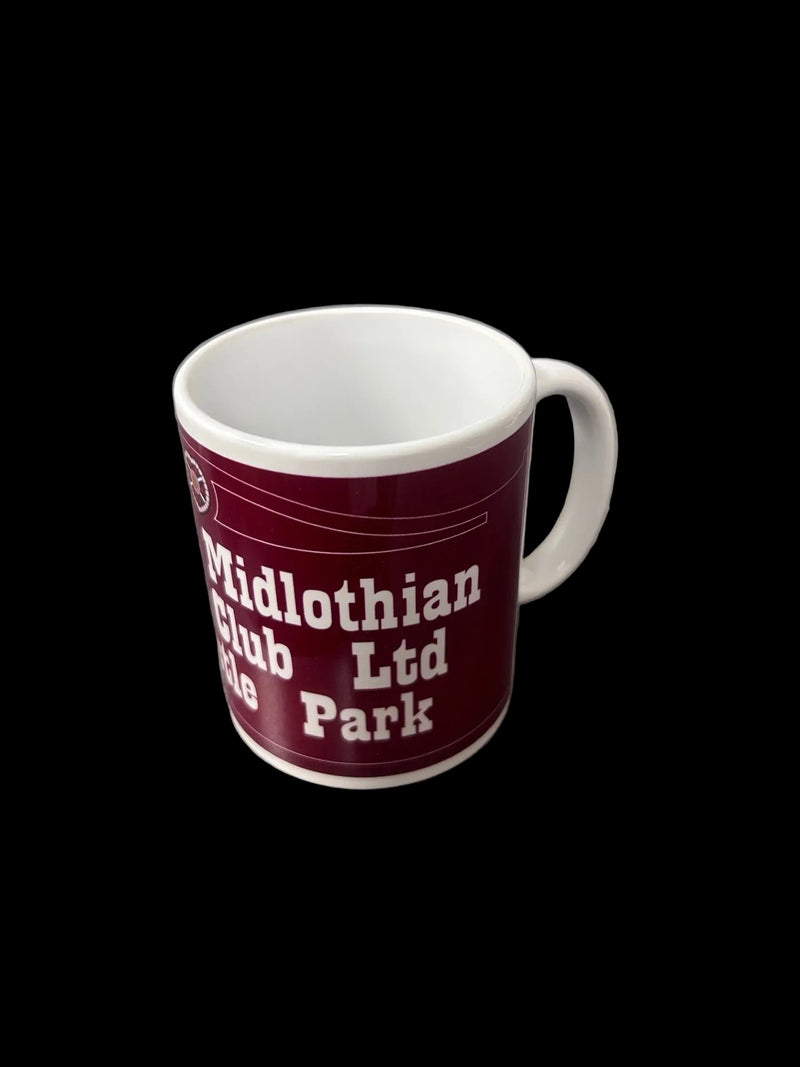Tynecastle Park sign mug