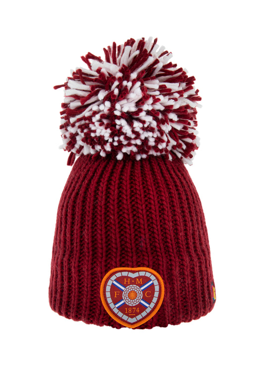 Big Bobble Hat - Maroon