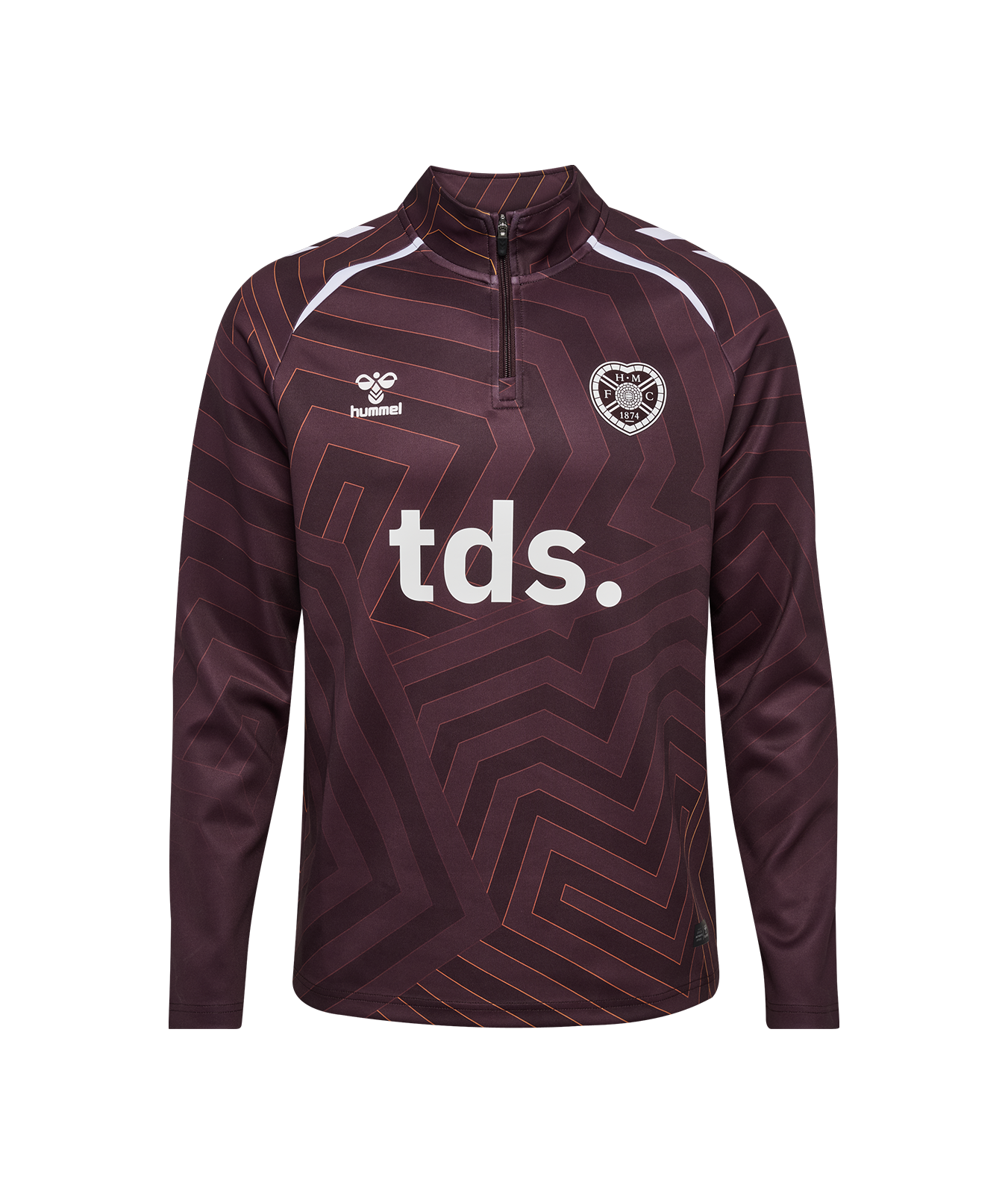 26/27 HOME MATCHDAY 1/4 ZIP - JUNIOR – Hearts Direct