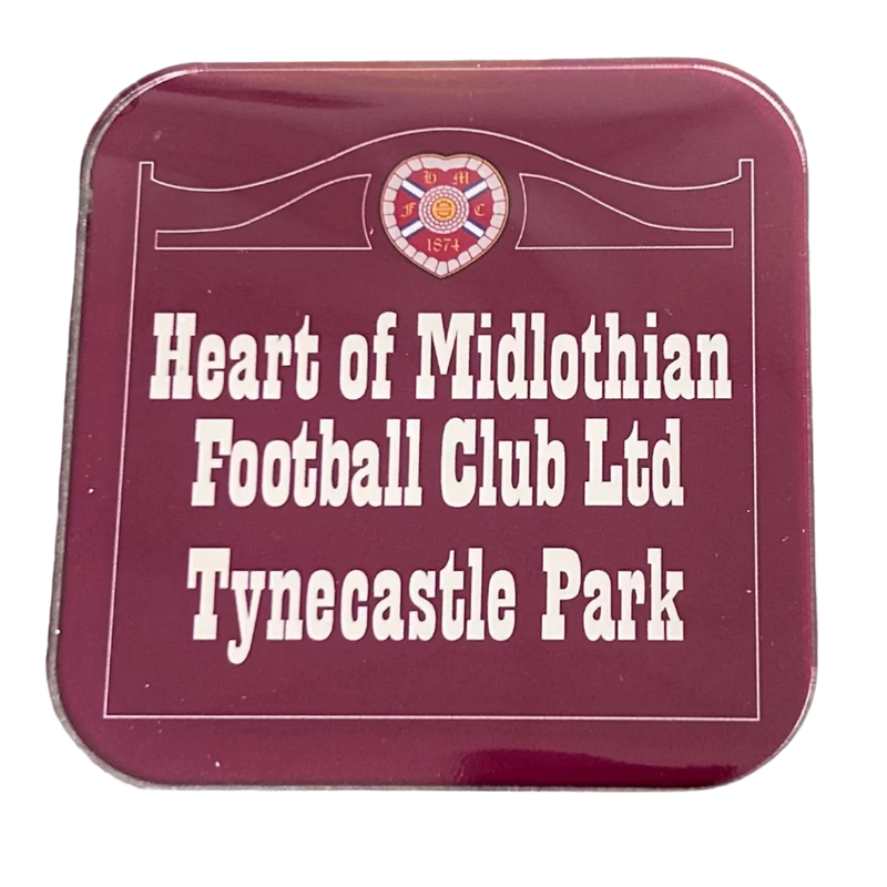 Tynecastle park sign Coaster