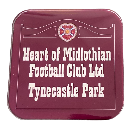 Tynecastle park sign Coaster