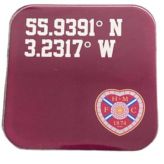 Hearts Location Coaster