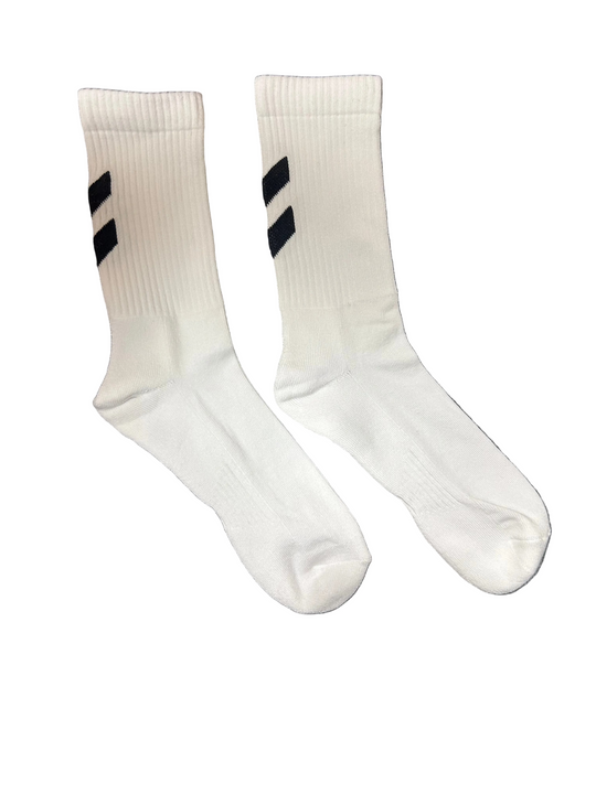STAFF TRAINING SOCKS 3 PACK - WHITE/ASPHALT